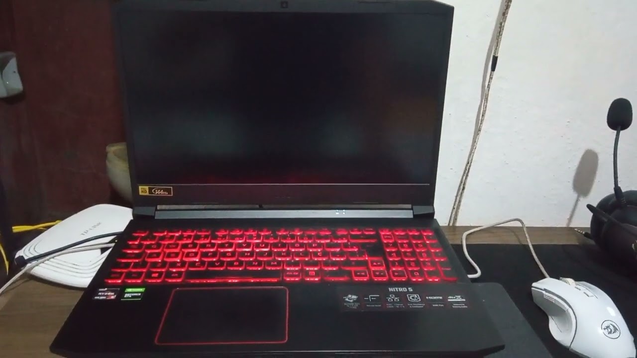 Problemas com o notebook Acer Nitro 5 - Notebook não liga