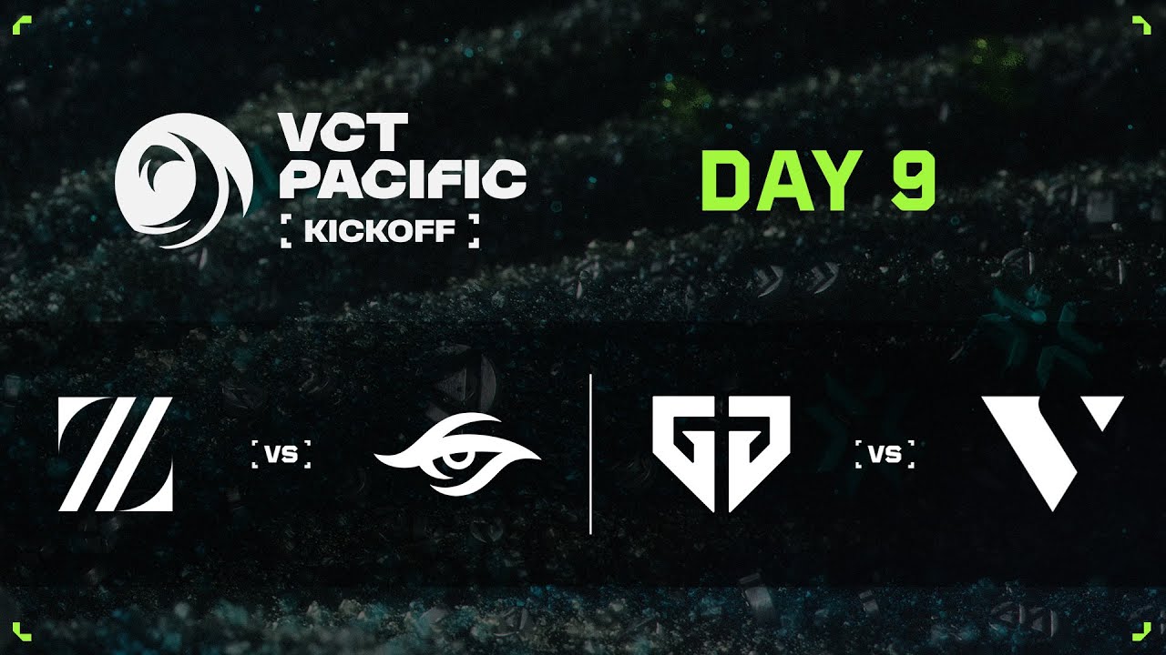 ZETA vs TS / GEN vs VL - VCT Pacific - Kickoff - Lower Bracket - R1 - Day 9