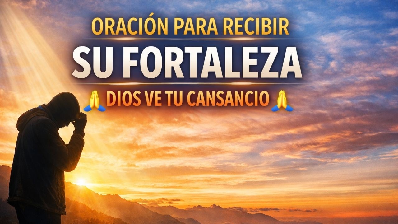 Oración Profunda para los Días Difíciles | Recibe la Fortaleza de Dios