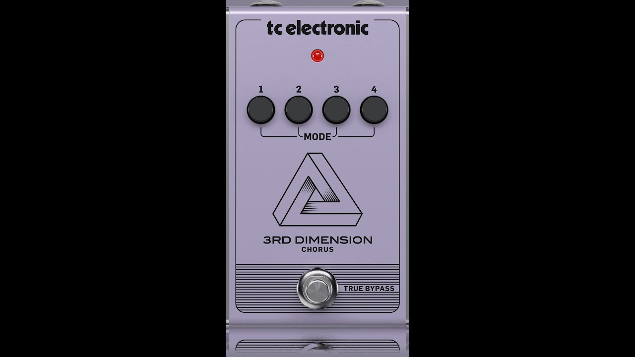 TC Electronics 3RD Dimension Chorus pedal