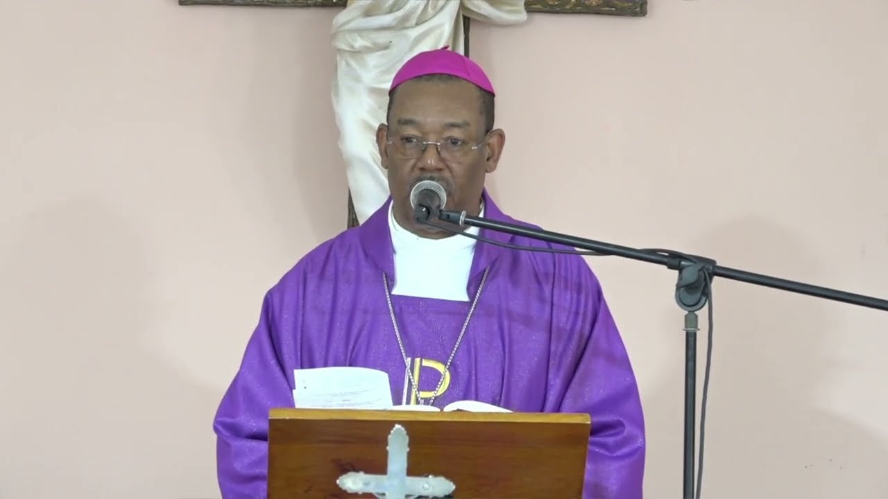 Célébration eucharistique à l'occasion de la journée nationale de l'enfance missionnaire.