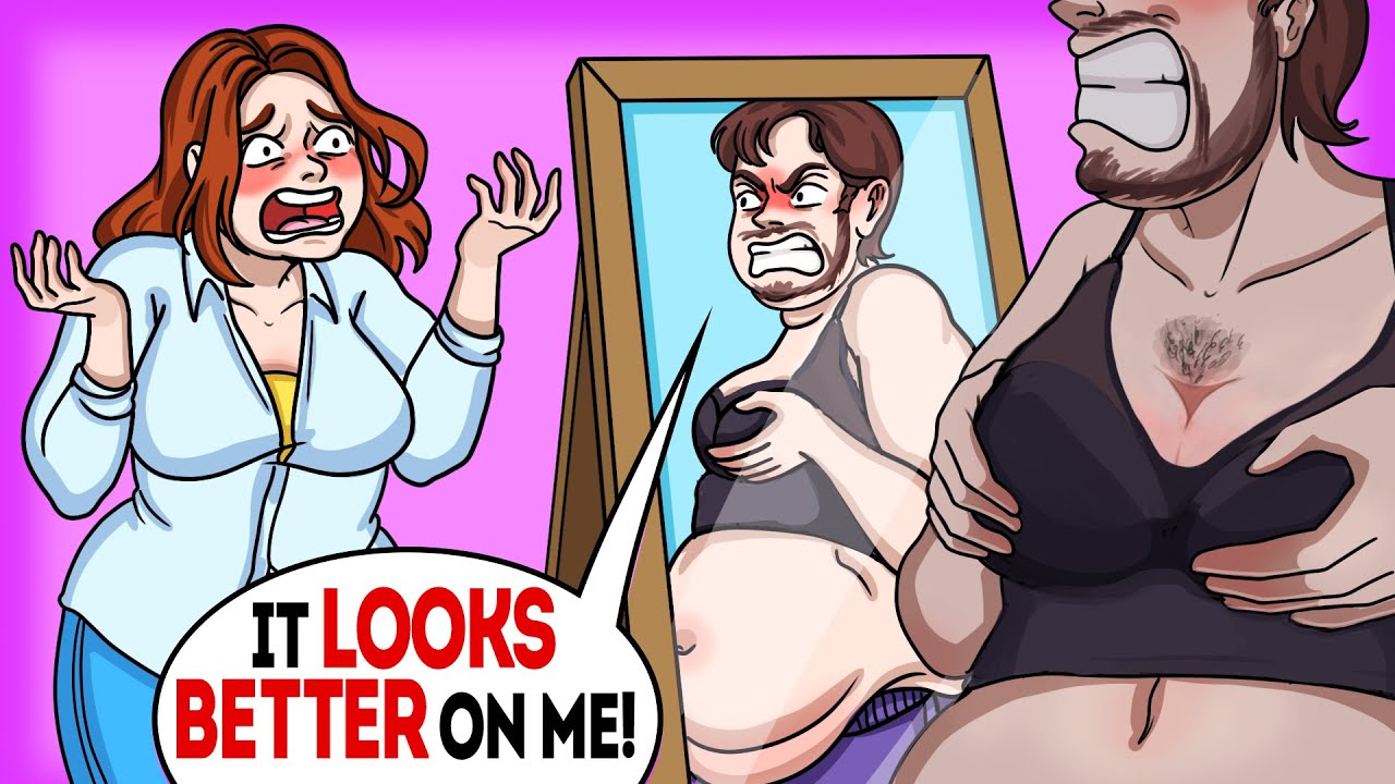 My husband hid an awful secret in a bra