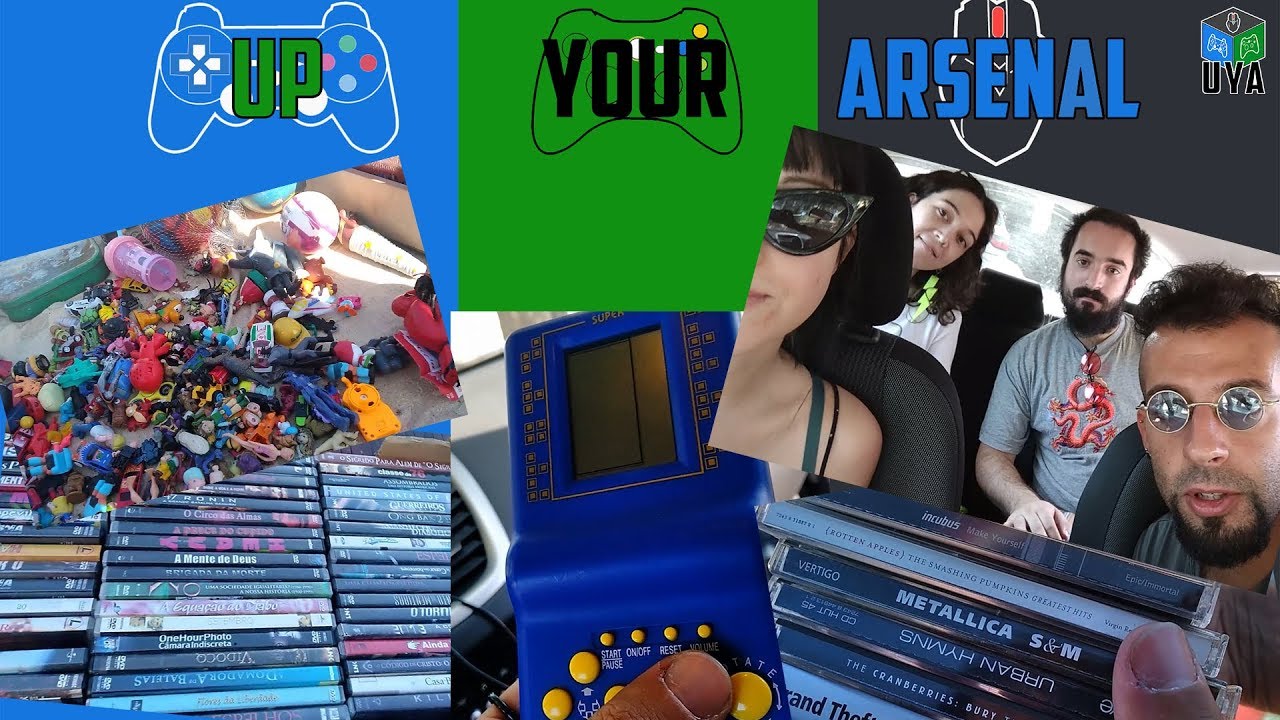 UYA #59 - Feira sem Regras Coimbra (Brinquedos, jogos, cds, dvds)