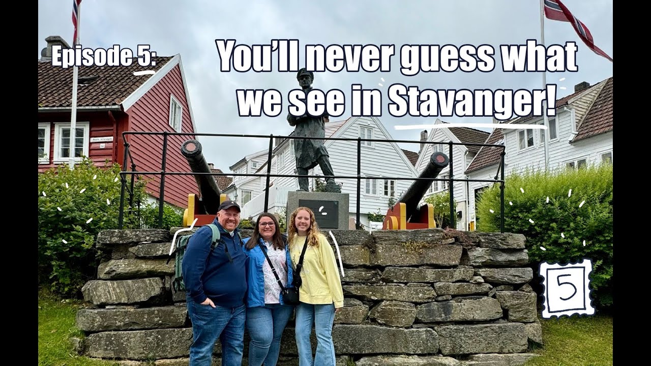 Exploring Stavanger, Norway - Day 3 on Royal Caribbean's Anthem of the Seas Norwegian Fjords Cruise.