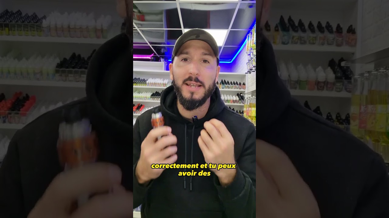 Des remont&eacute;es de E-liquide en bouche ? 🤔💧