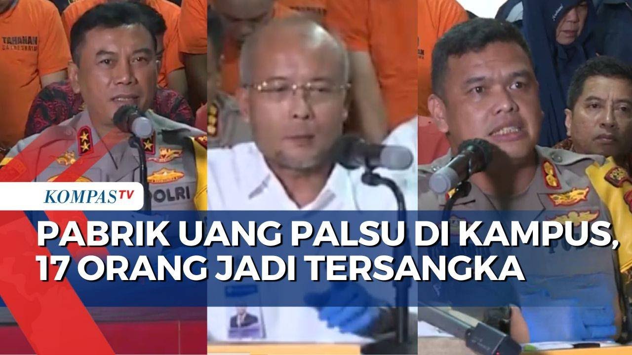 [FULL] Kapolda Sulsel dan BI Soal Pabrik Uang Palsu di Kampus UIN Alauddin Makassar