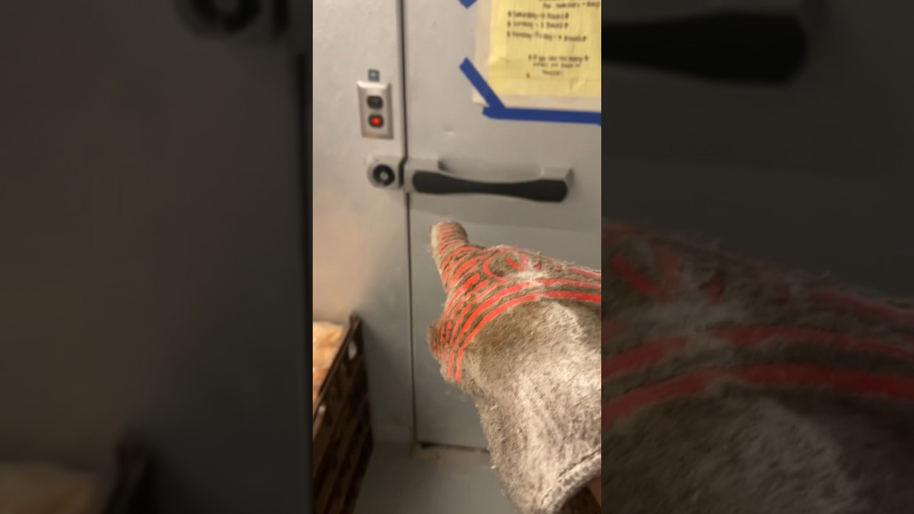 Hotboxing the freezer is wild 🥶 #bakery #funny #hotbox