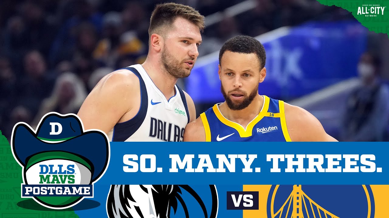 Luka and Klay star in Dallas Mavericks 3-point shootout win vs Golden State Warriors | MAVS POSTGAME