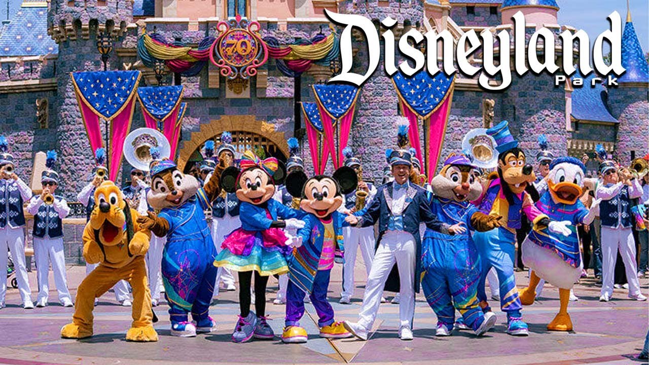 March along Main Street with the Disneyland Band