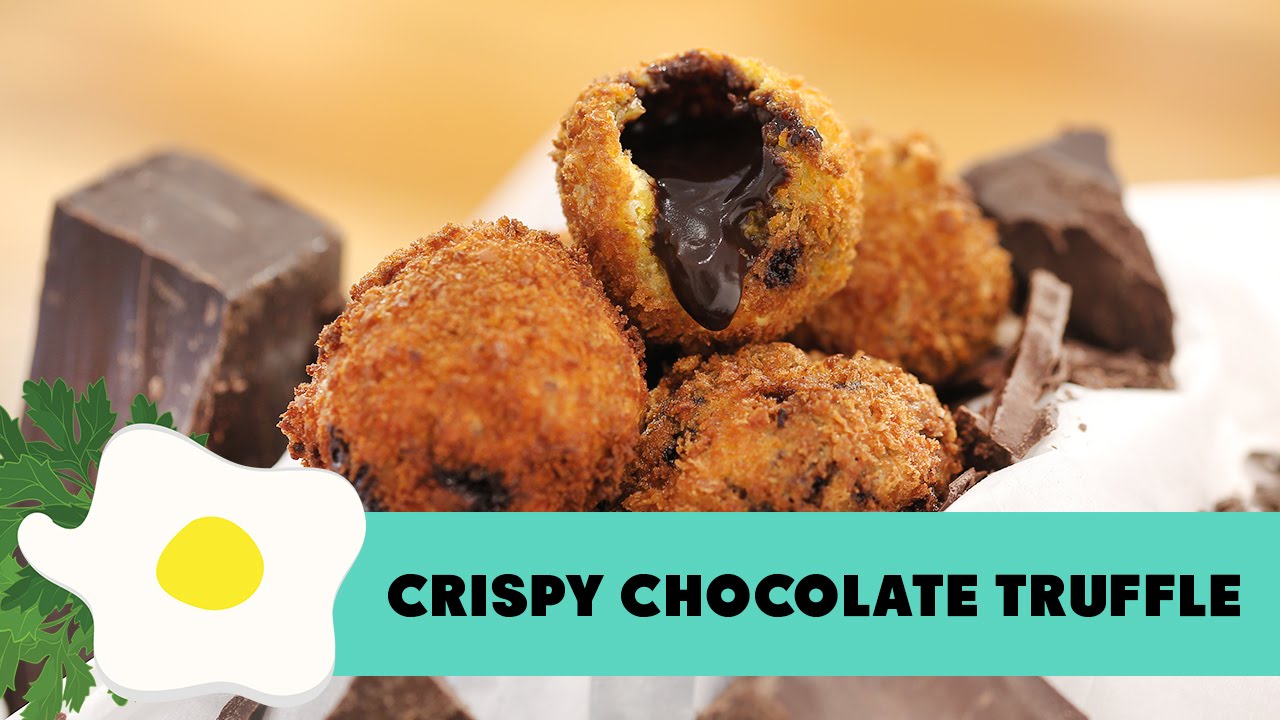 Resep Coklat Garing (Crispy Chocolate Truffle Recipe Video)