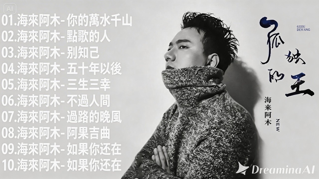 Hailai Amu 💌【動態歌詞Lyrics】 聽一次就上癮｜海來阿木 唱到心碎的經典情歌合集 《別知己》《點歌的人》《五十年以後》《你的萬水千山》《三生三幸》《不過人間》