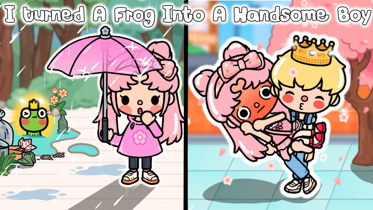 I Turned A Frog Into A Handsome Boy 😍 Toca life world l Toca boca