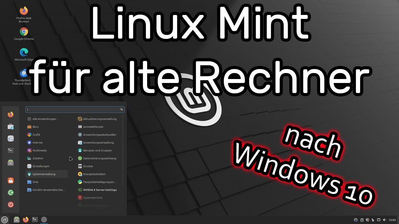 Windows 10 Support Ende  - alte Rechner mit Linux Mint einfach weiter nutzen