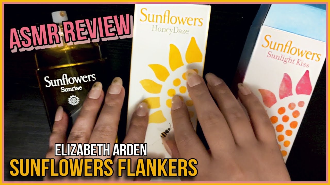 ASMR Perfume Review: Sunflowers by Elizabeth Arden: 3 Flankers