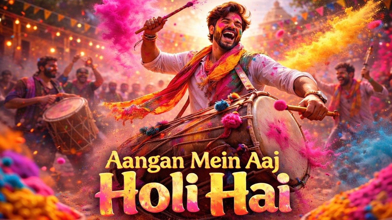 Aangan Mein Aaj Holi Hai! 🌈🔥 | Ultimate Holi Party Song 2026 | Desi Rang Barse Vibes