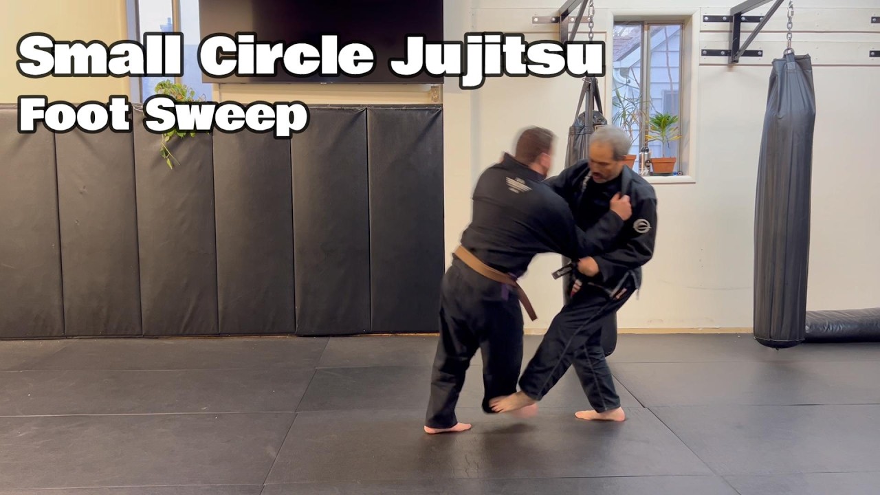 Small Circle Jujitsu Basics - Foot Sweep