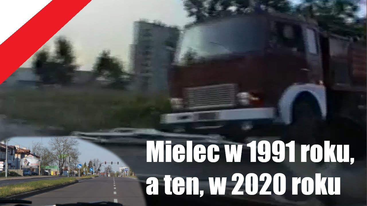 Mielec 1991 a 2020 | Film porównawczy