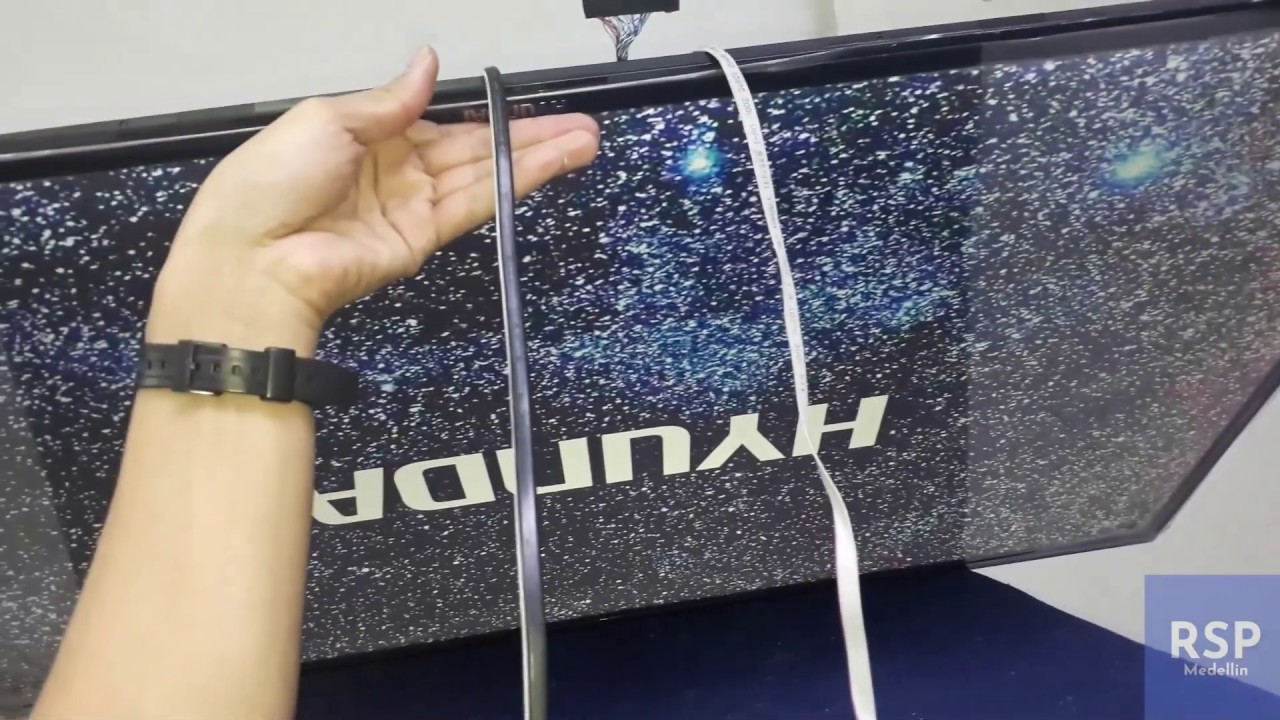 TV anclado en modo refresco -SOLUCIONADO en 5 minutos- pantalla de colores rojo, azul, blanco.