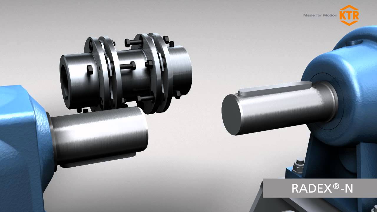 KTR couplings for Pump-Motor applications