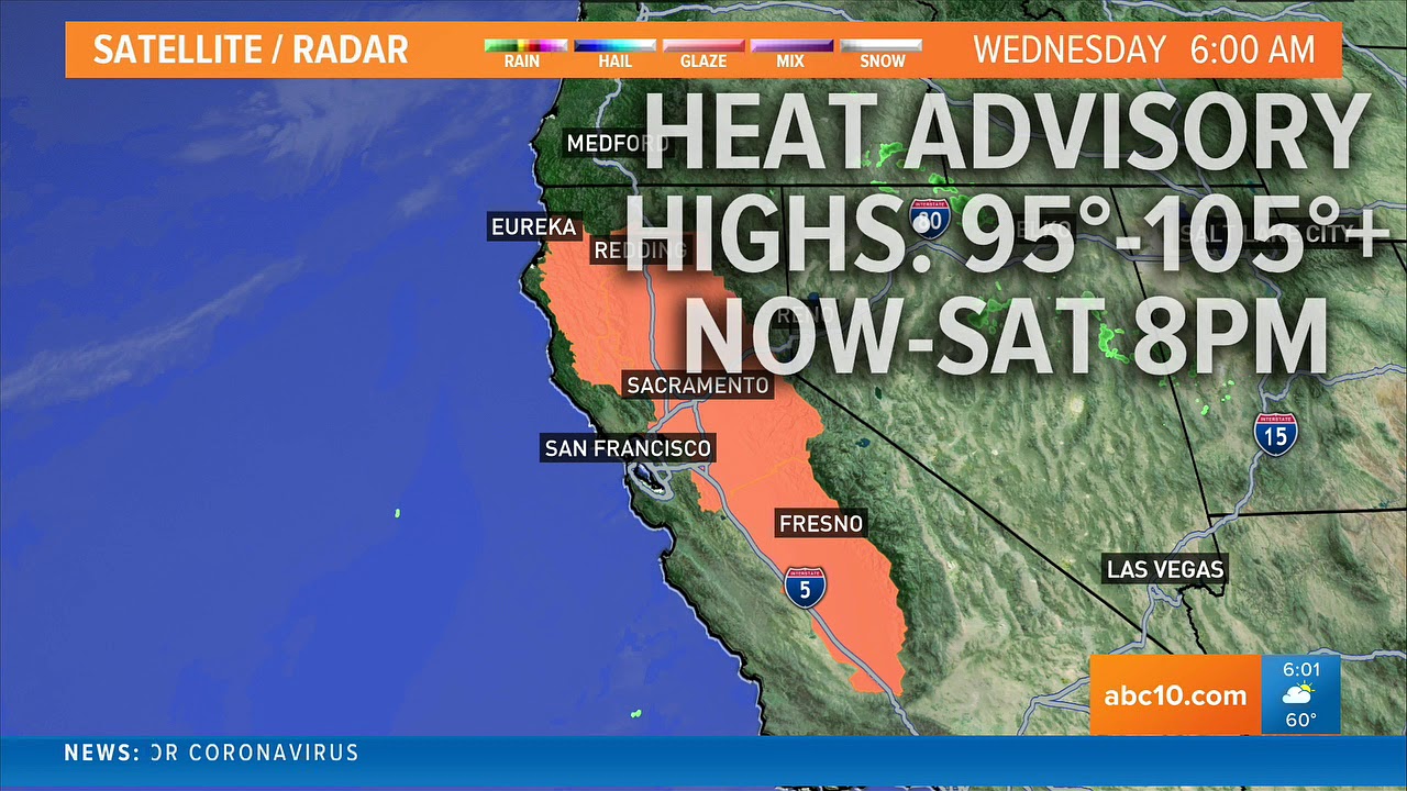 Gilmore Weather Center Backyard ABC10 Morning Blend News 2020