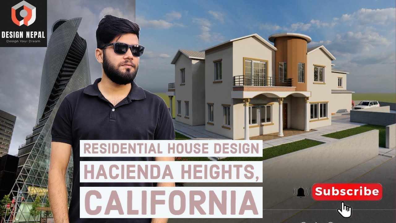 Residence House Design Walkthrough, Hacienda Heights - California