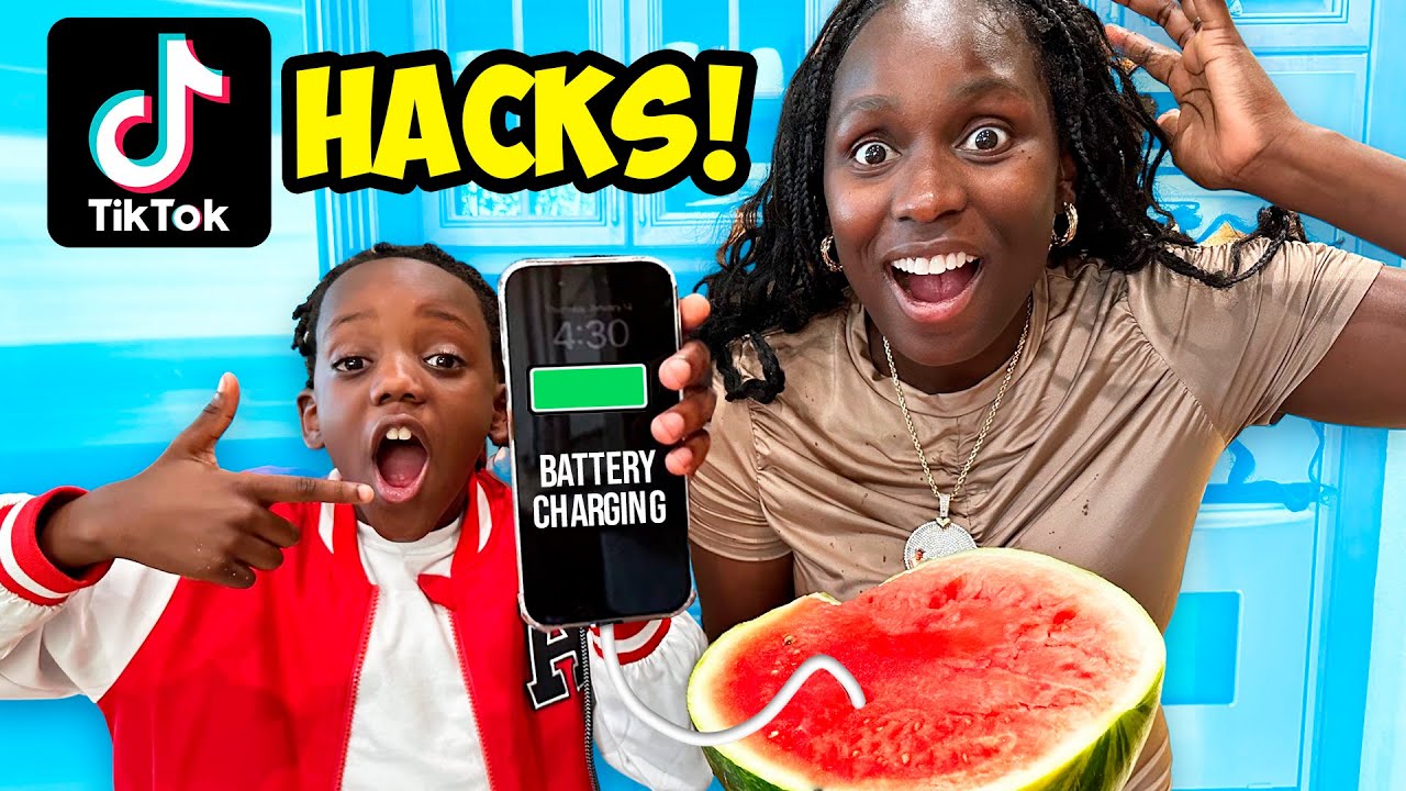 Trying TRENDING TikTok Life HACKS