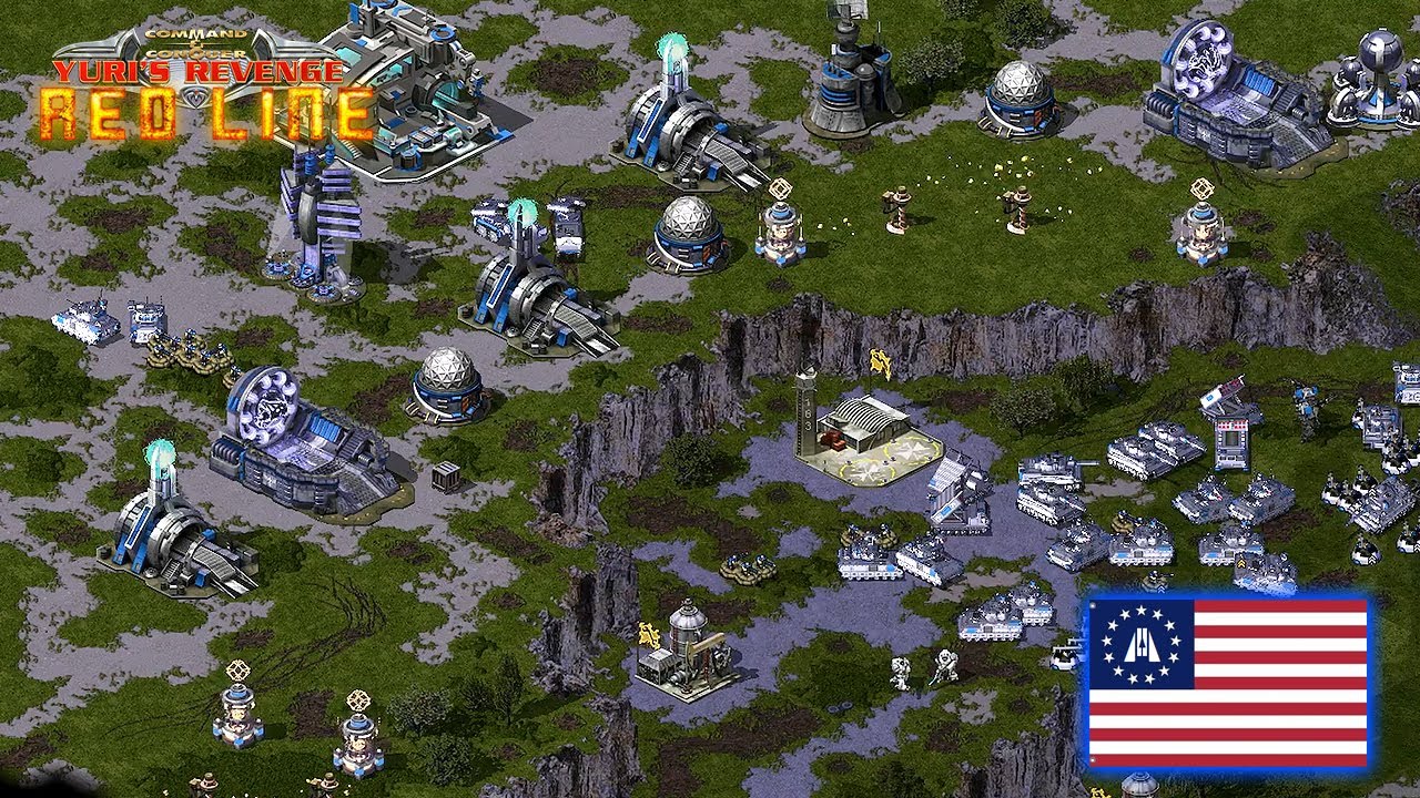 RA2 Yuri's Revenge Red Line Mod // Новая фракция // Новая Республика Аляскина
