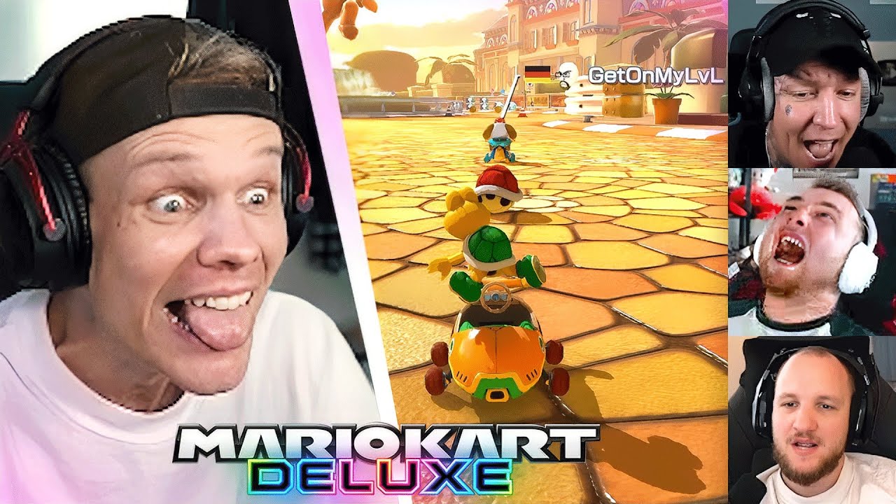 HIER WIRD SICH BELEIDIGT 😤😂 | Mario Kart Crew #10