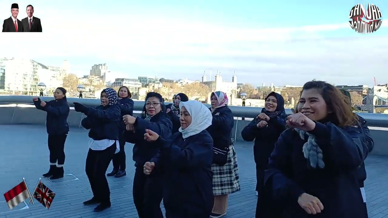 Jalan Jalan bersama Pondok 3 Jari dan Ganjar-Mahfud di London