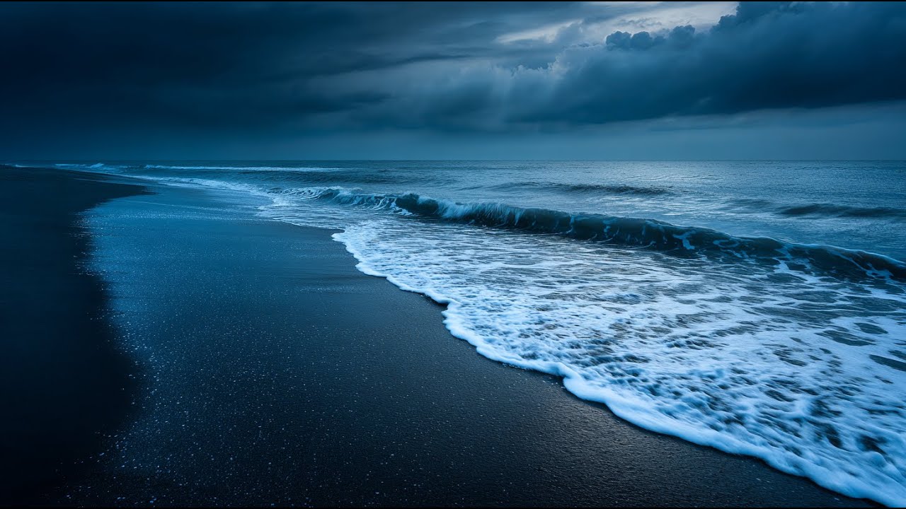 I Wanna Sleep with Relaxing Ocean Waves Sounds | Give me Relaxation for Sleeping