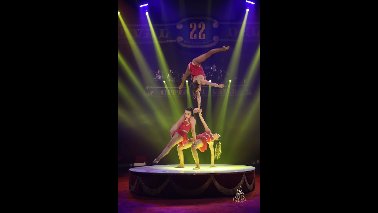 BELLO SISTERS ITALY &ndash; ACROBATICS (ADAGIO) 22nd Int. Circus Festival of Italy (2021)