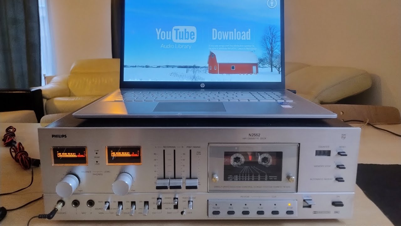 Philips N2552 - First playback and recording test of this 4th deck I purchased 
