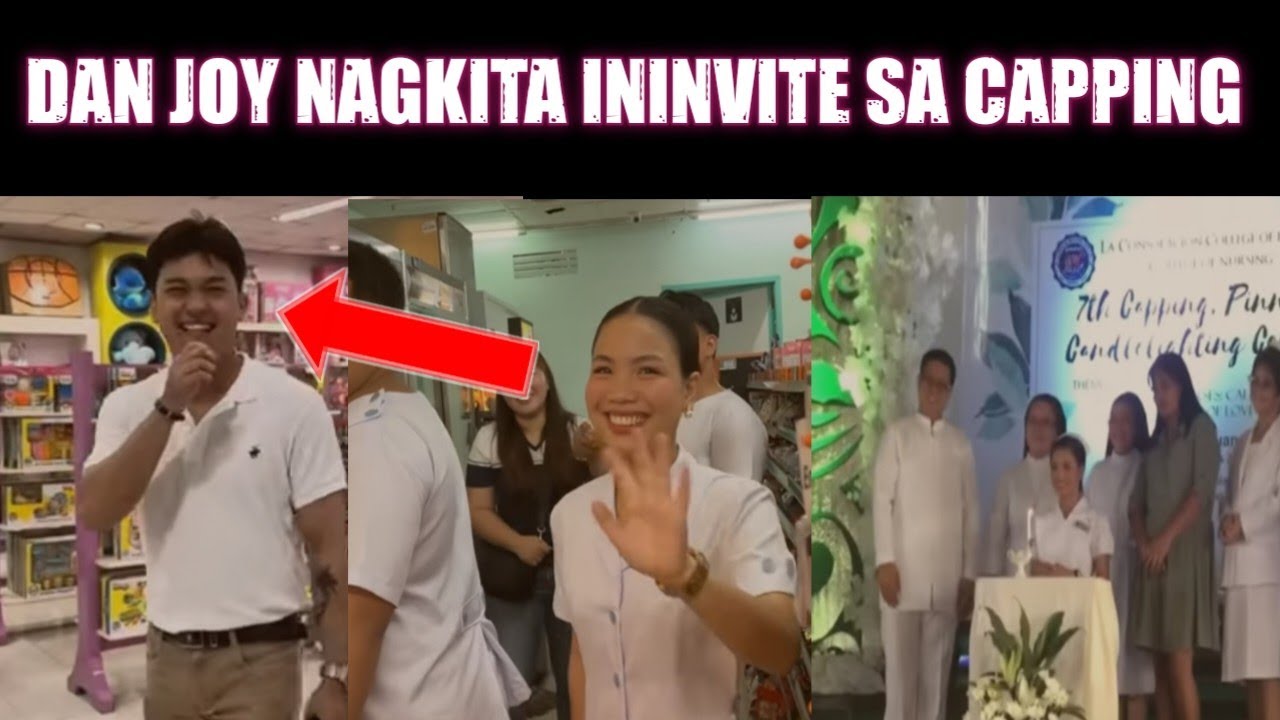 WOW! JOY DIWATA AT DAN EXCITED SA CAPPING AND PINNING! JOYNATICS NAG AABANG! KALINGAP RAB