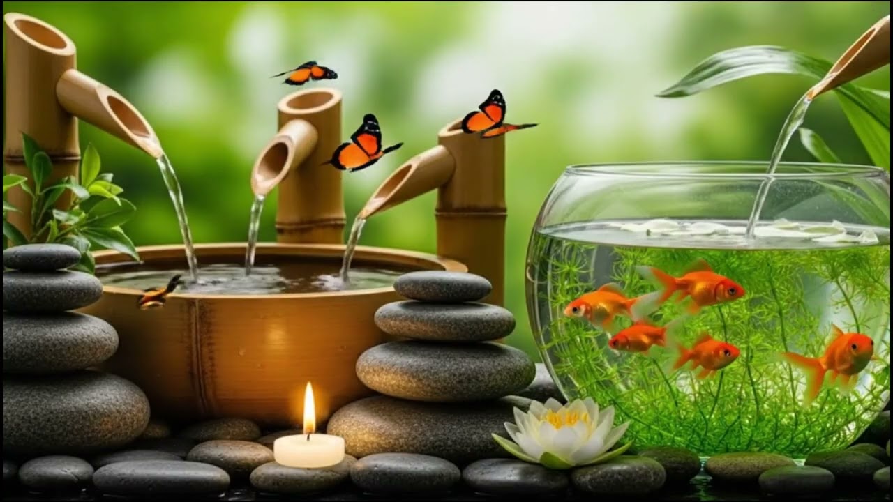 Deep Relaxing Music for Healing Water of the Paino Sounds🎧Relieves Stress, Anxiety & Depression