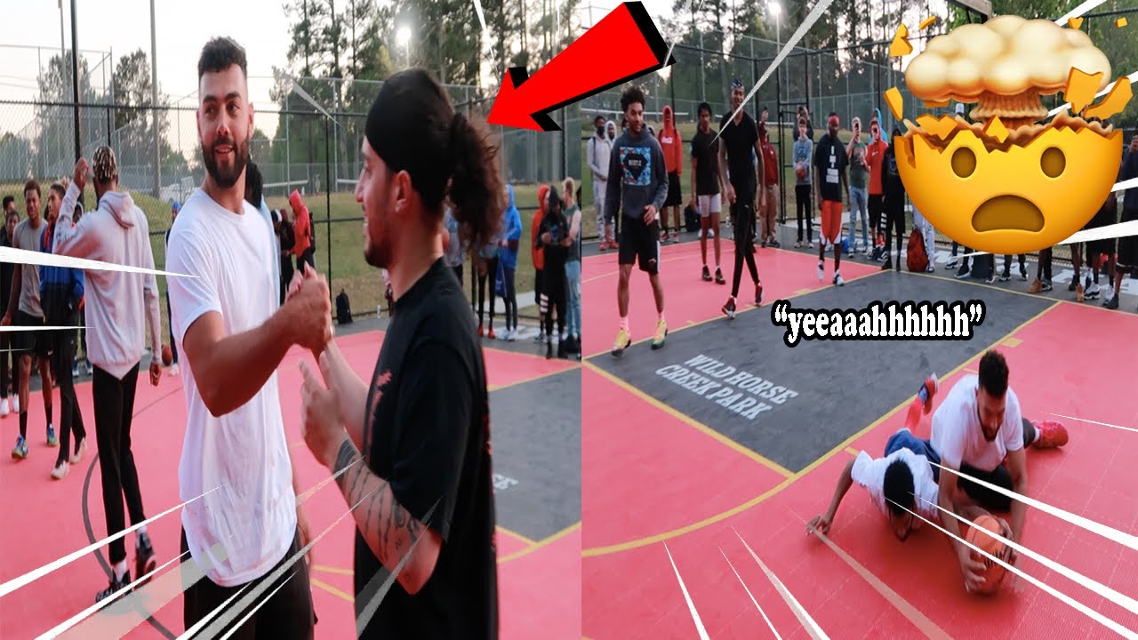 D'vontay Friga And Rapper RUSS Shut It Down At Atlanta Court!!!! (5v5)