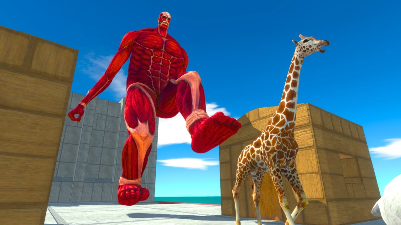 RUN or Get CRUSHED by the COLOSSAL TITAN 🚨 | Arbs - Animal Revolt Battle Simulator 🔥🌊🦖