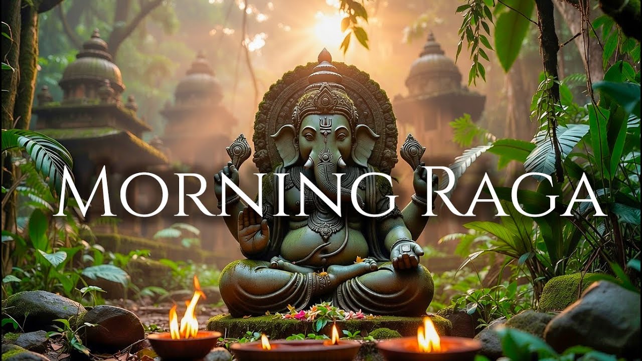 1 Hour Relaxing Indian Music Golden Sunrise Raga