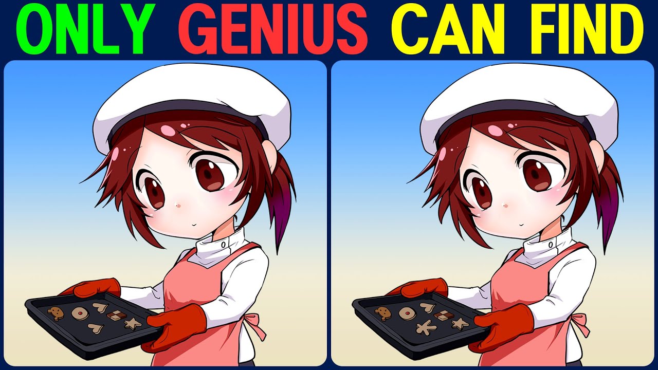 【Find the Difference】 ONLY GENIUS CAN FIND