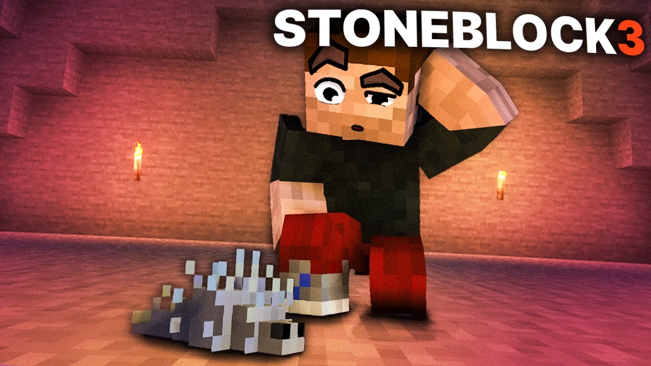 Czyli Boss to... Silverfish? 😵‍💫 - Minecraft Caveblock 3 | Część 10