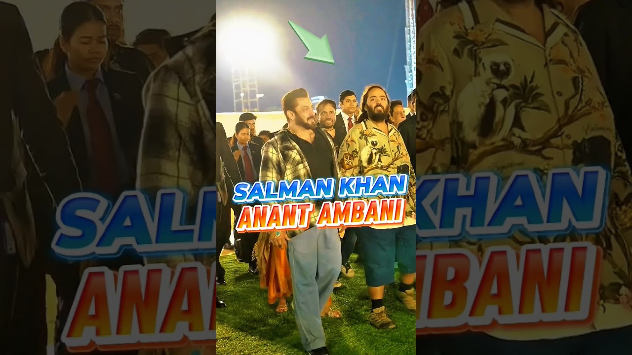 Salman Khan and Anant Ambani Celebrate🎊🥳 Birthdays in Style