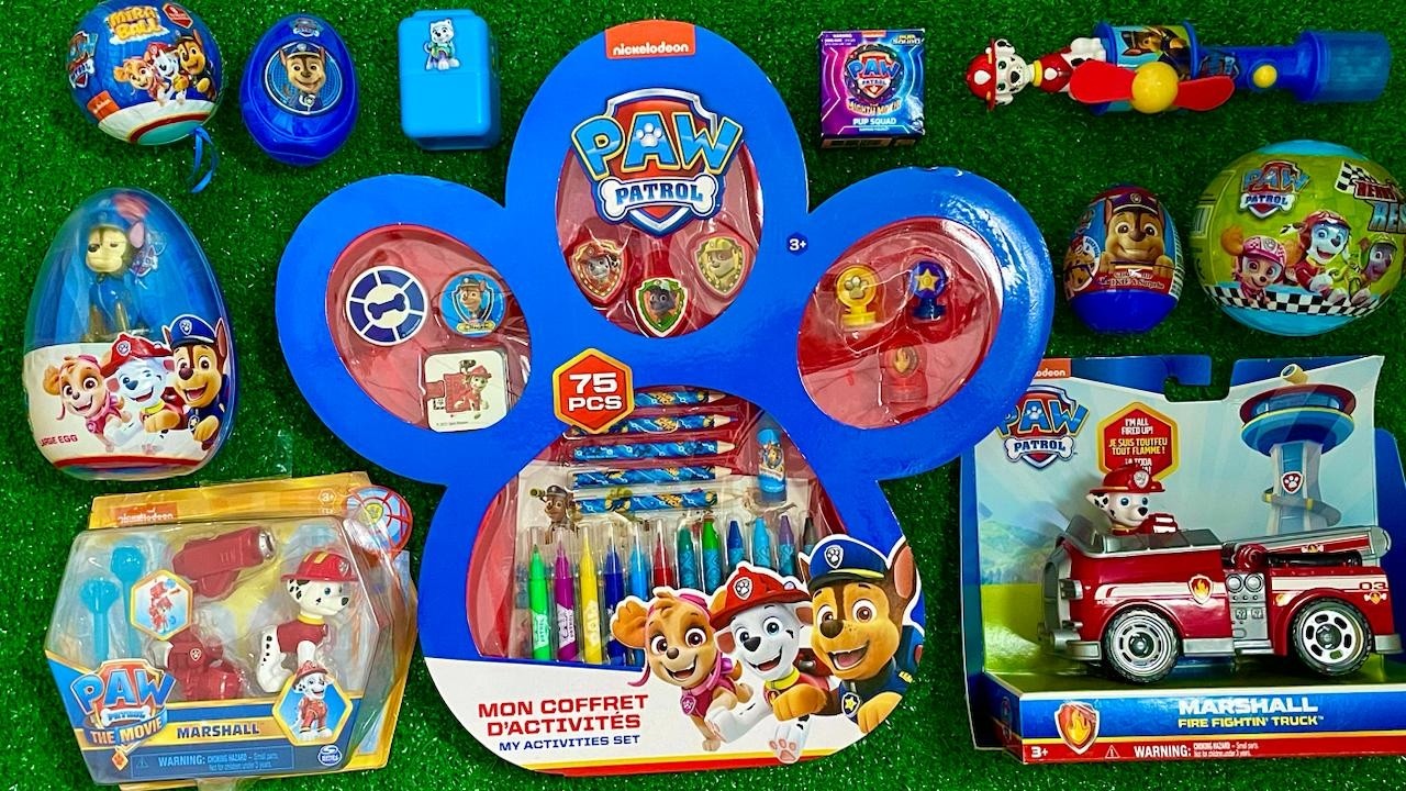 SURPRISE 🎁 🎬 Top PAW Patrol Toys That Kids Are Crazy About! 🐕🎉 | Kinder Surprise | ASMR NO TALKING