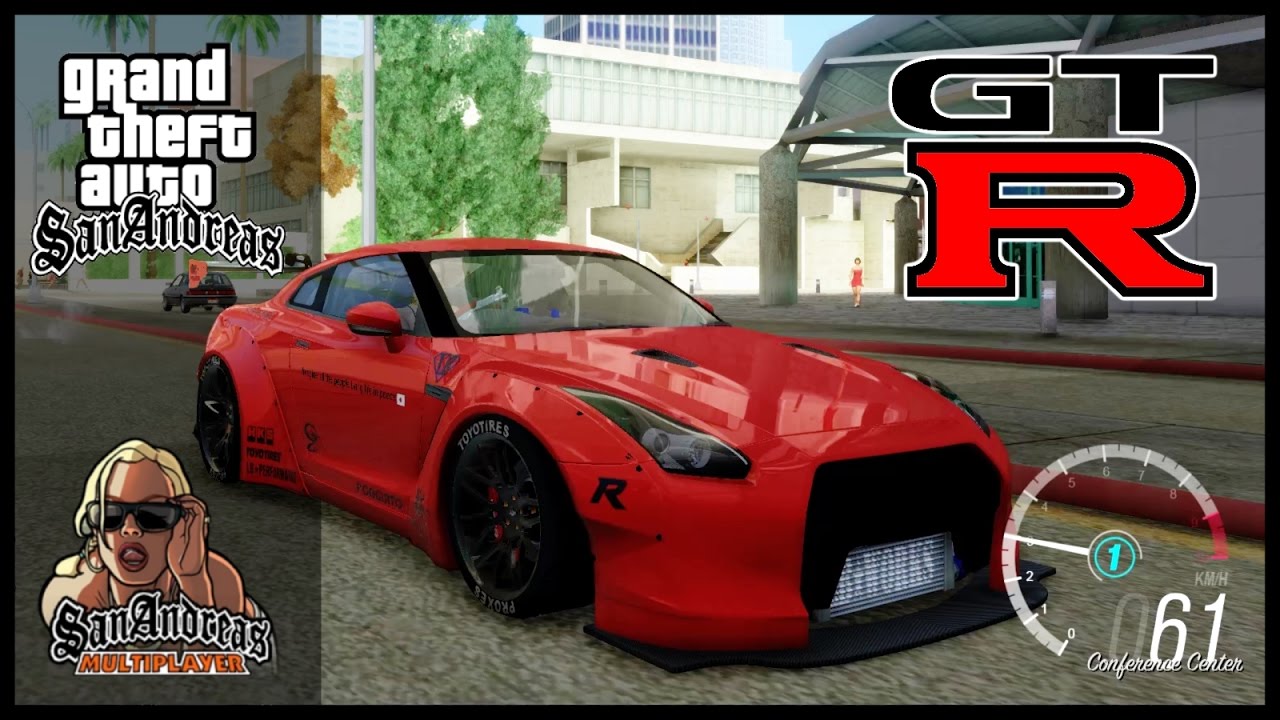Nissan GT-R R35 Liberty Walk LB Performance + FH3 Speedometer » Grand Theft Auto: San Andreas ᴴᴰ