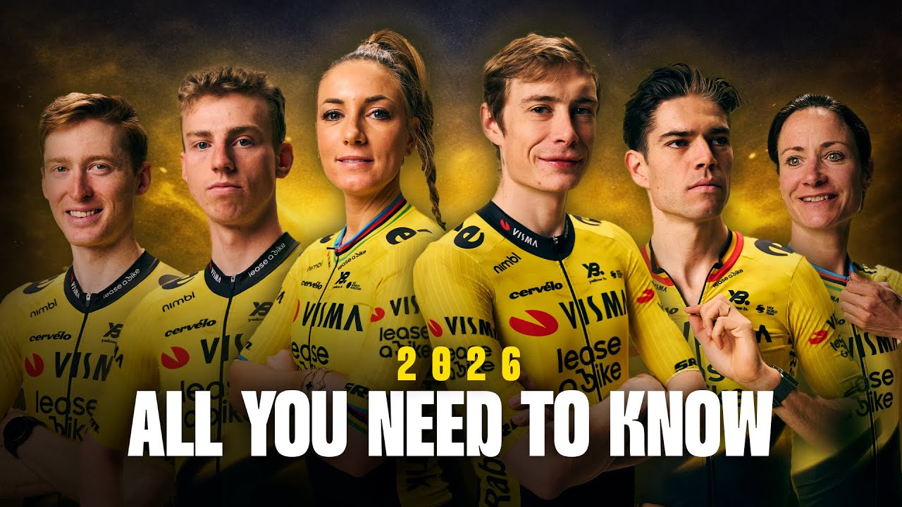 Everything you need to know about our 2026 season 🐝 - Team Visma | Lease a Bike