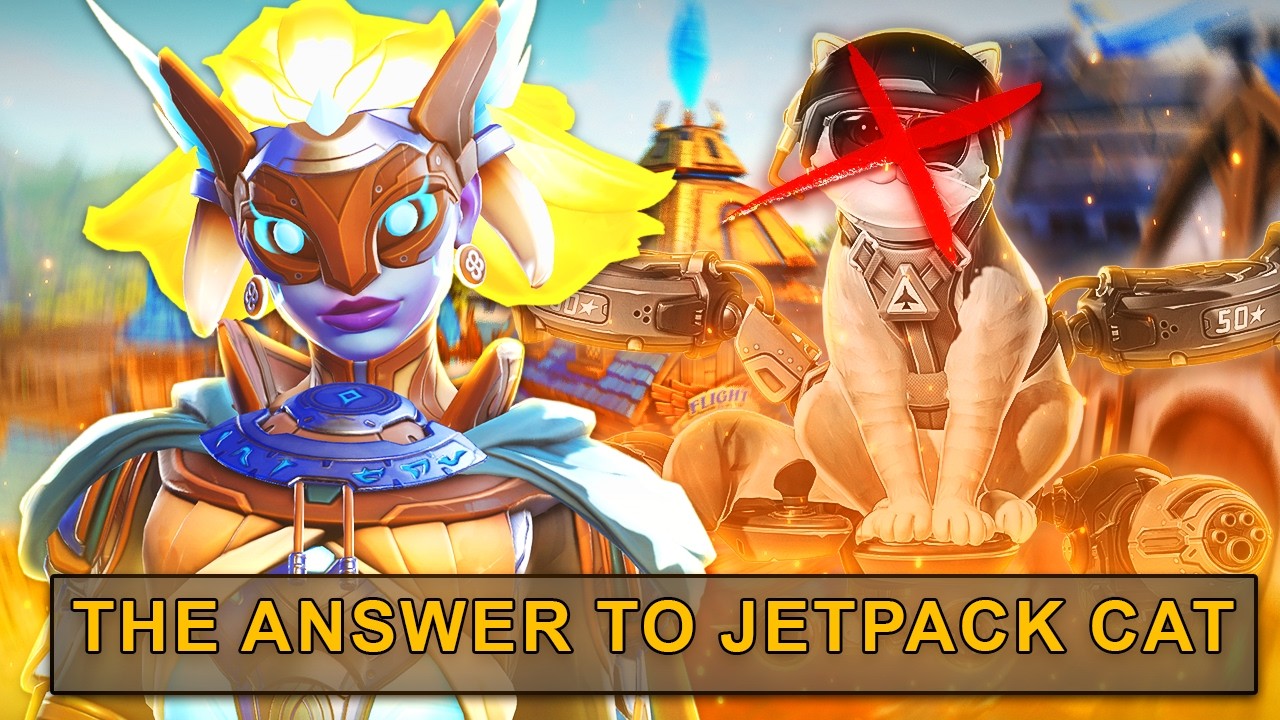 Иллари — контрмера против Кота с реактивным ранцем? | Overwatch: Царство Талона