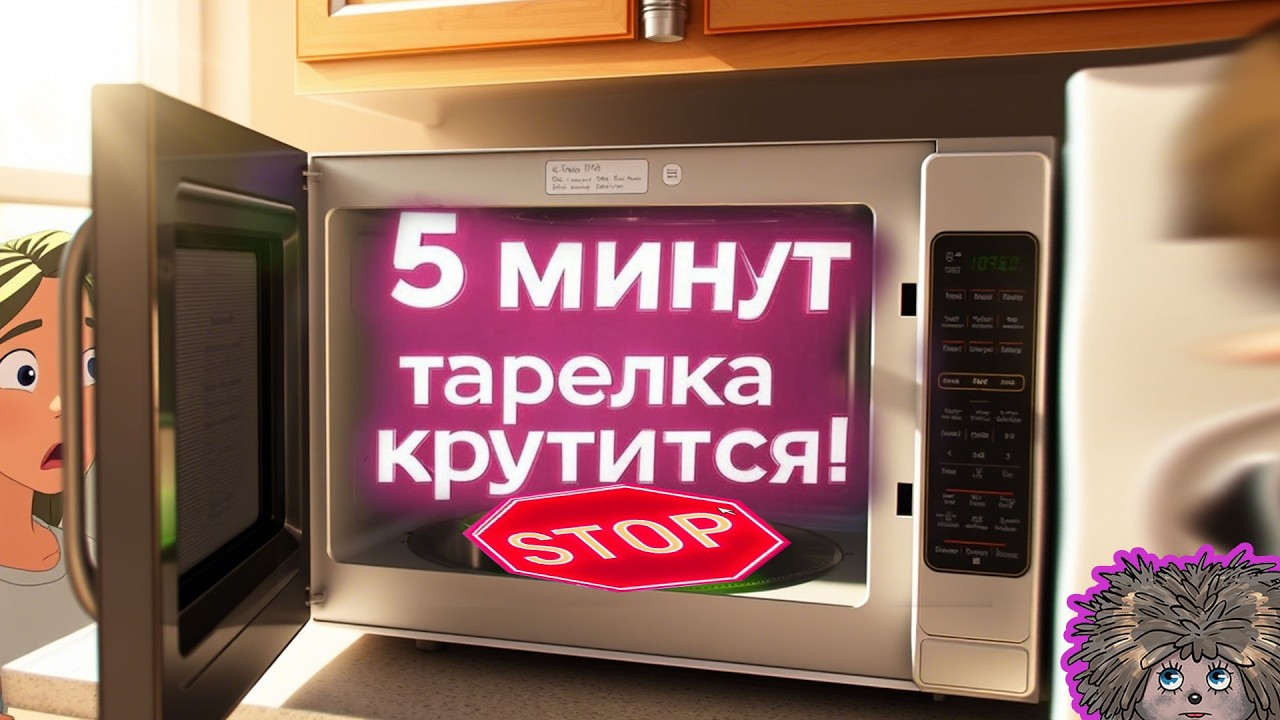 Почему не крутится тарелка в микроволновке?