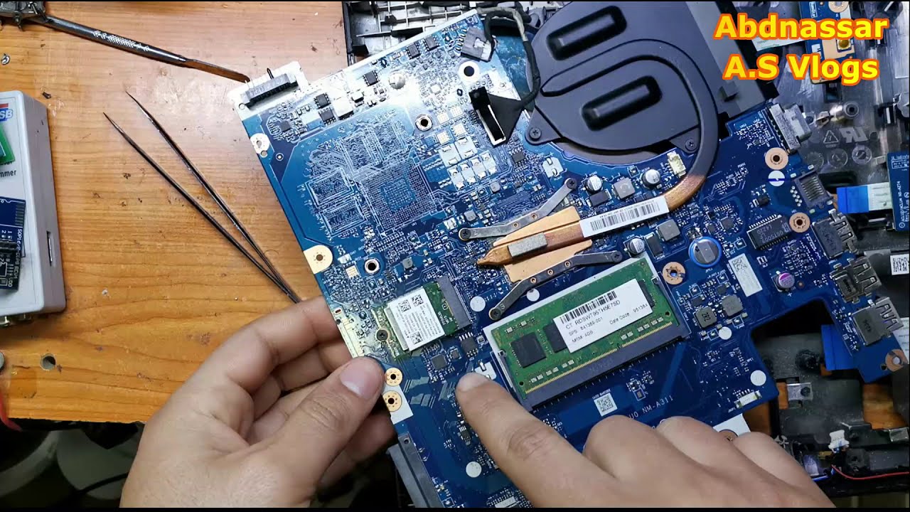 Power ON and Not Display  Lenovo G50-30 (NM-A311) إصلاح مشكل شائع في