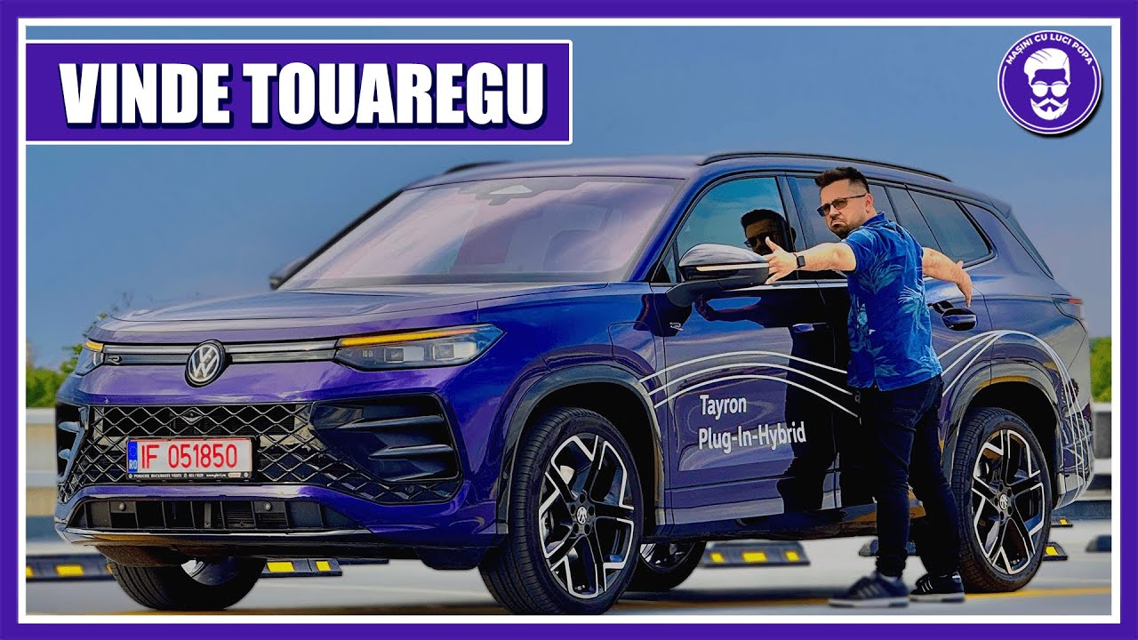 VINDE TOUAREGUL, VOLKSWAGEN TAYRON ESTE REGELE! 885 LITRI, 7 LOCURI, TSI/TDI/HIBRID/4MOTION/R LINE