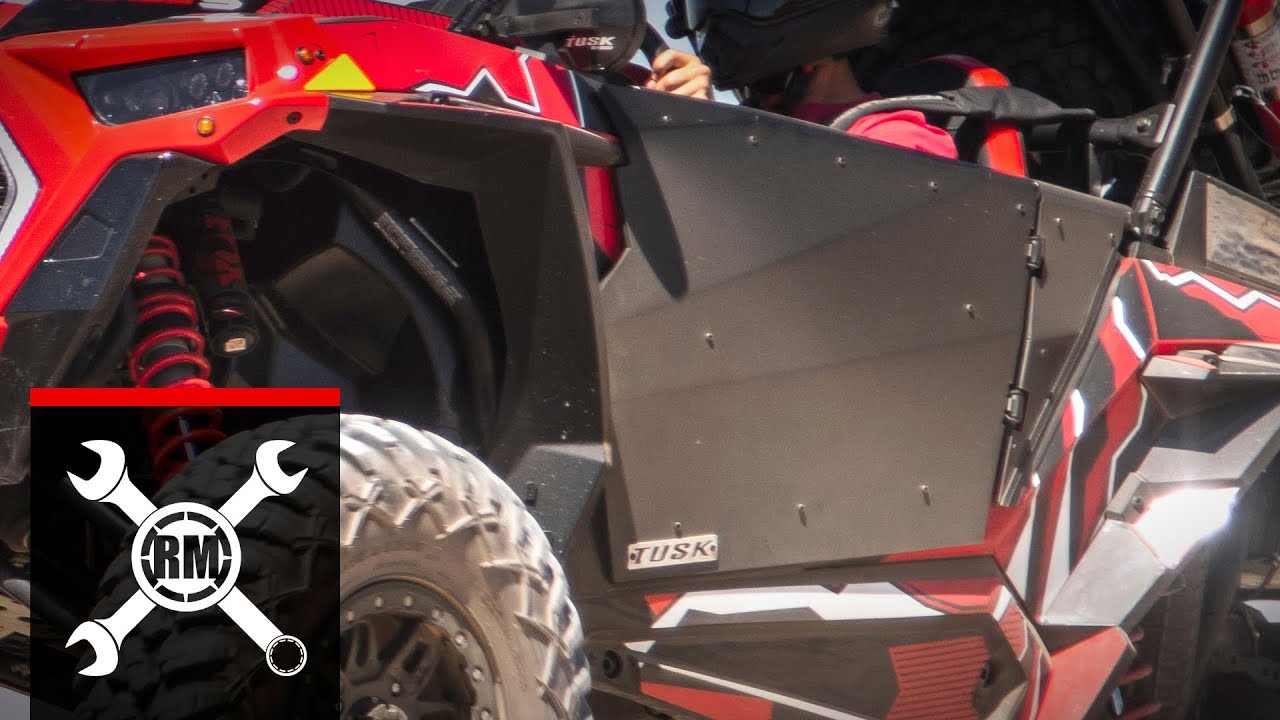 How To Install Tusk UTV Barrier Pro Fit Doors | Polaris RZR
