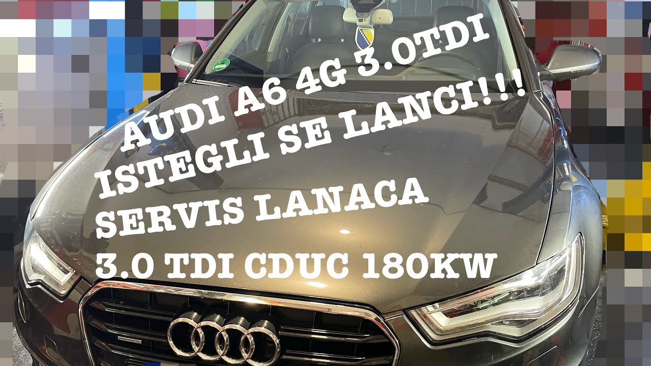 AUDI A6 4G ISTEGLI SE LANCI SERVIS LANACA