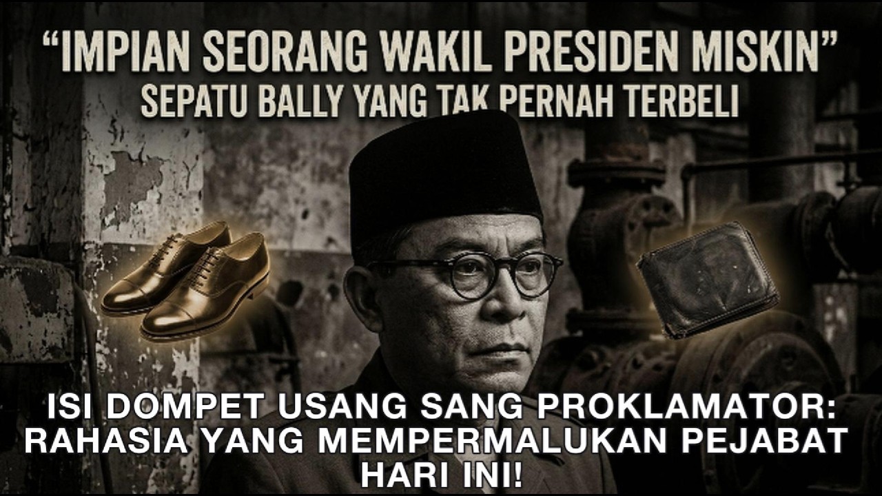 Isi Dompet Usang Sang Proklamator: Rahasia yang Mempermalukan Pejabat Hari Ini!